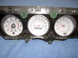 1970-1972 Chevrolet Monte Carlo White Face Gauges